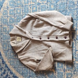 Northsea Clothing Expedition Wool Cardigan Sweater in Gray NWOT